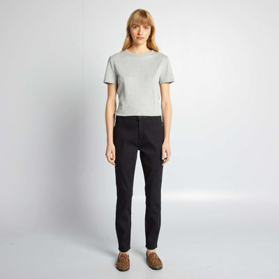 Skinny jeans/very fitted cut BLACK